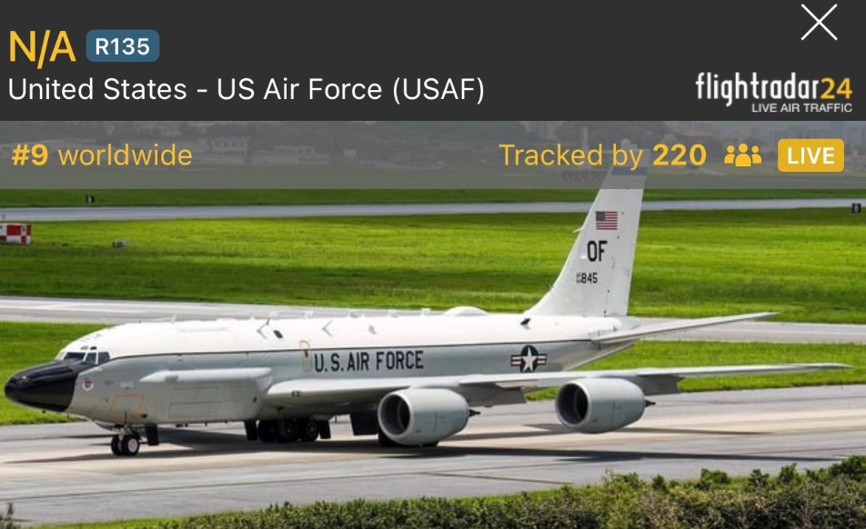 Avión de inteligencia.