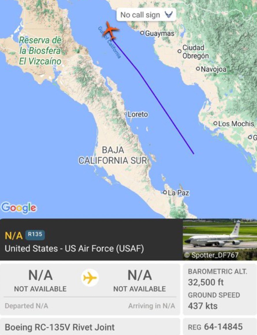 Avión de inteligencia.