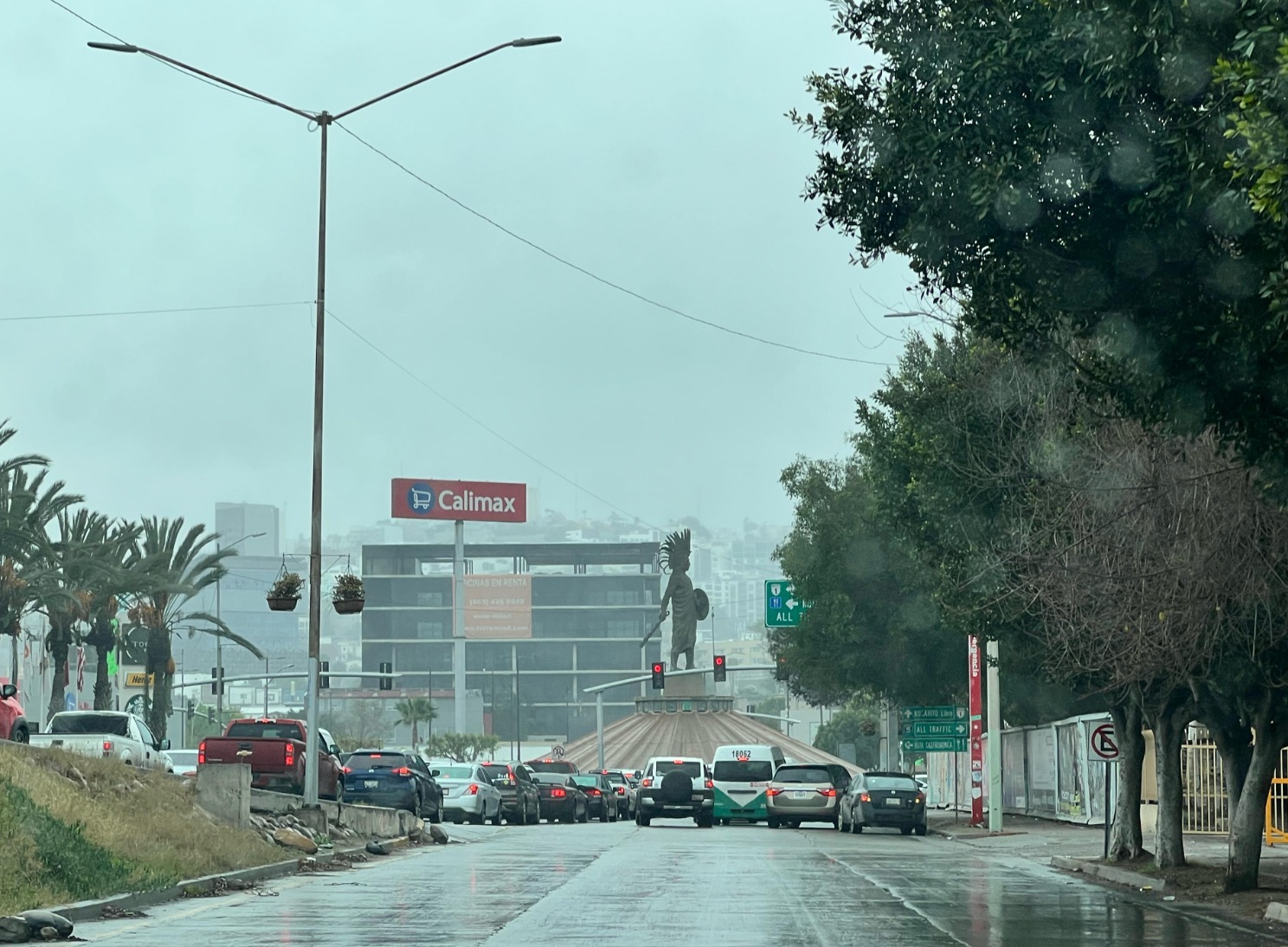 Lluvias en Tijuana