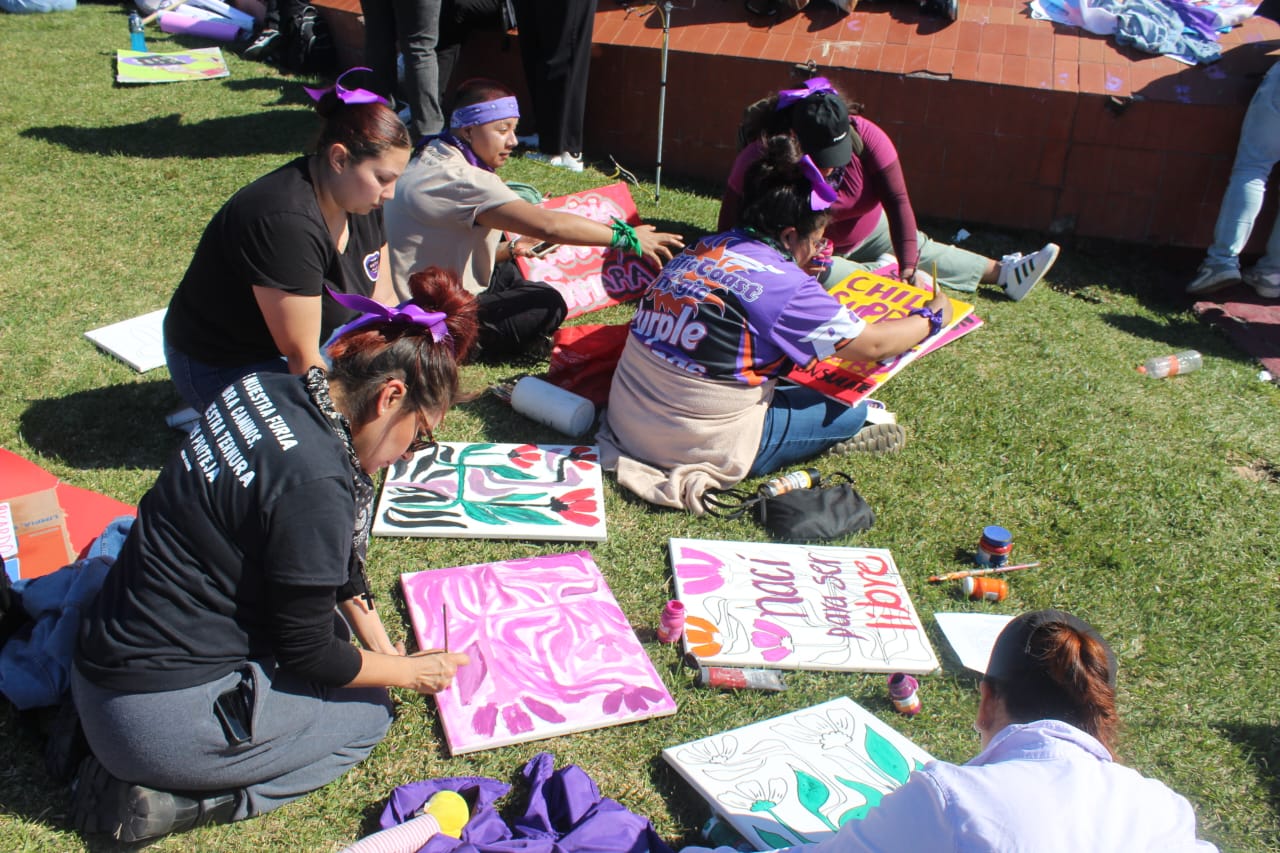 Marcha 8M en Tijuana