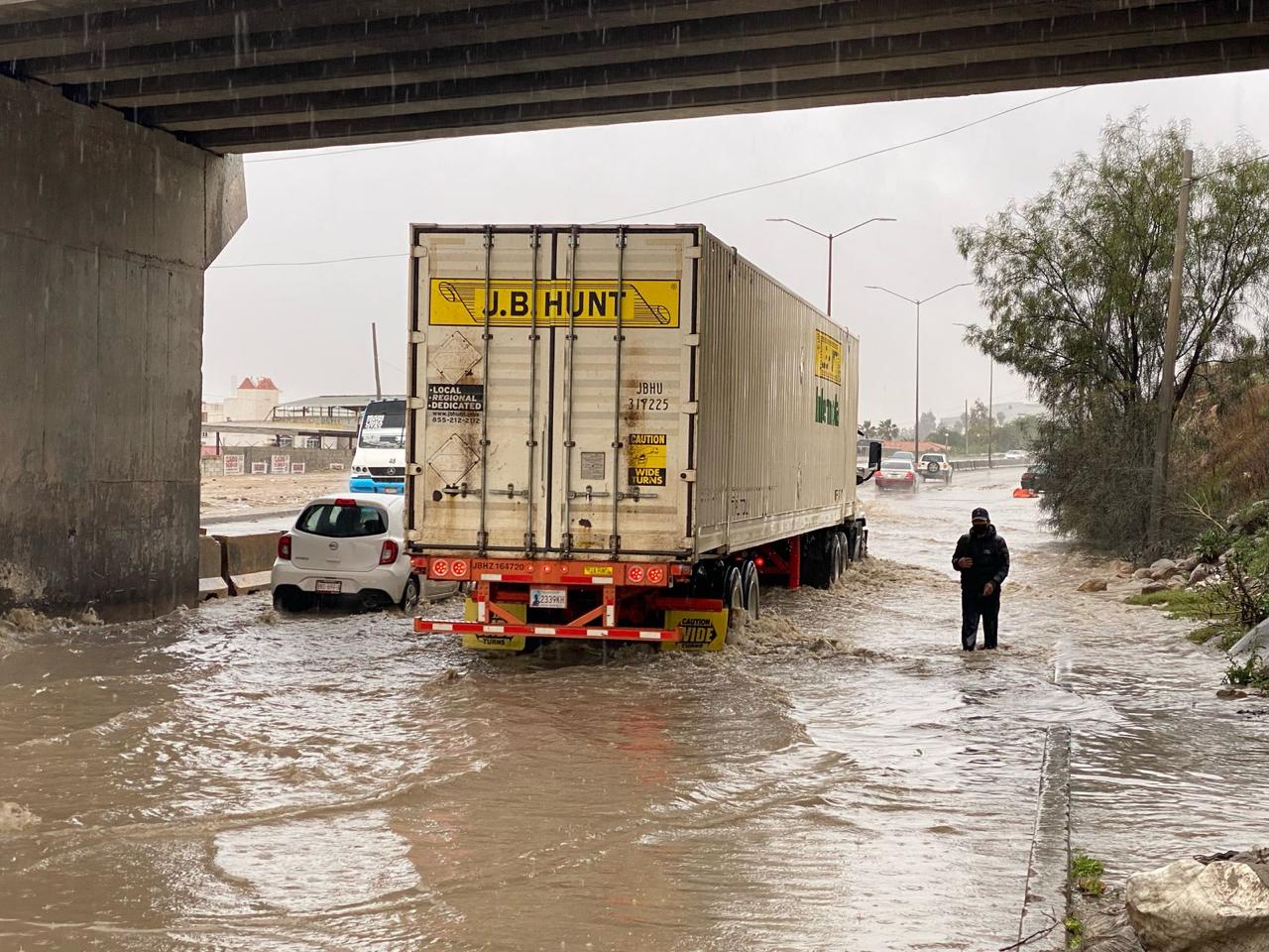 Inundaciones en Tijuana.